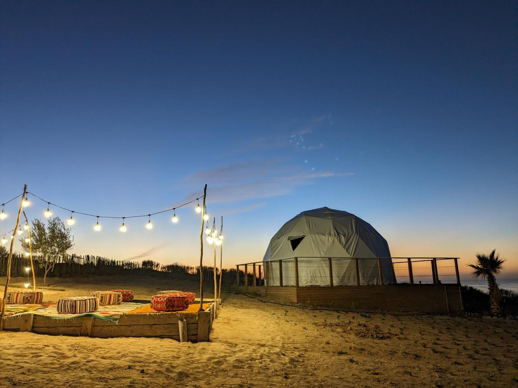 Hotel Timlalin Dome Tamri Exterior foto